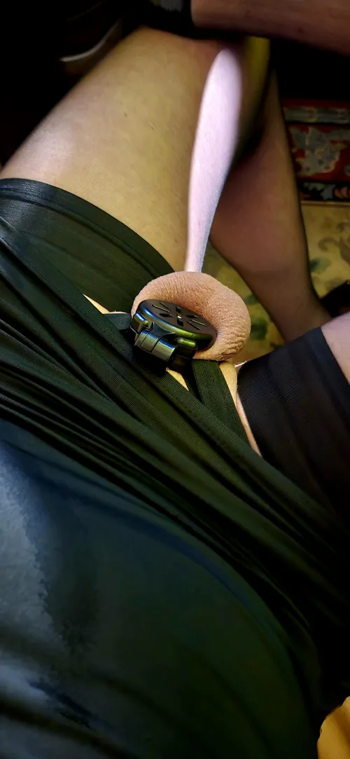 Heute ganz in schwarz 