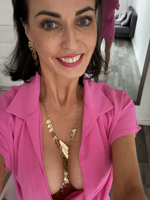 I'm not half naked but please say 