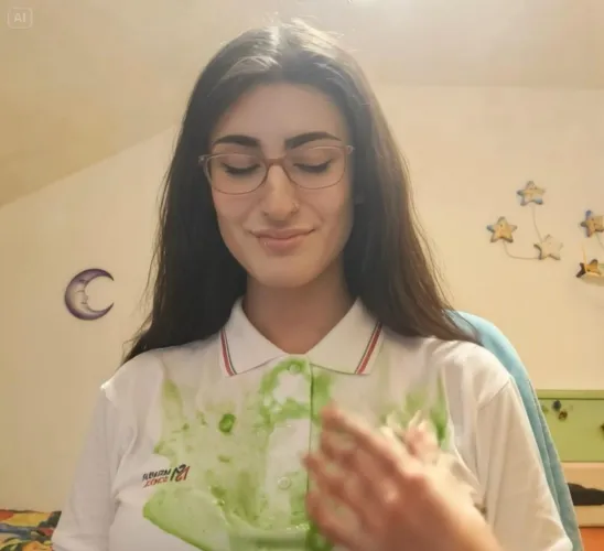 Is it normal that I like the idea of a slime entering my body and stealing all my life? Here spanish girl