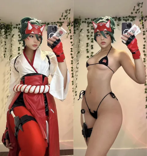 Kiriko from Overwatch (strawbunnix)