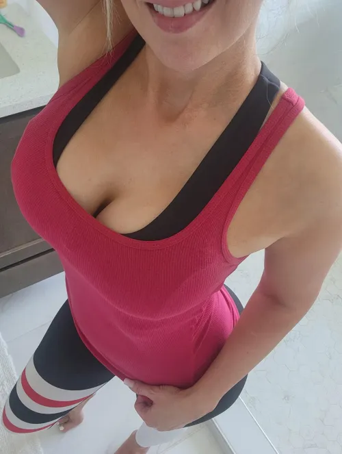 New gym leggings always get me motivated to hit the gym!