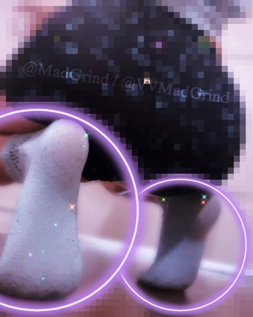 Pale blue socks to wind down your evening 