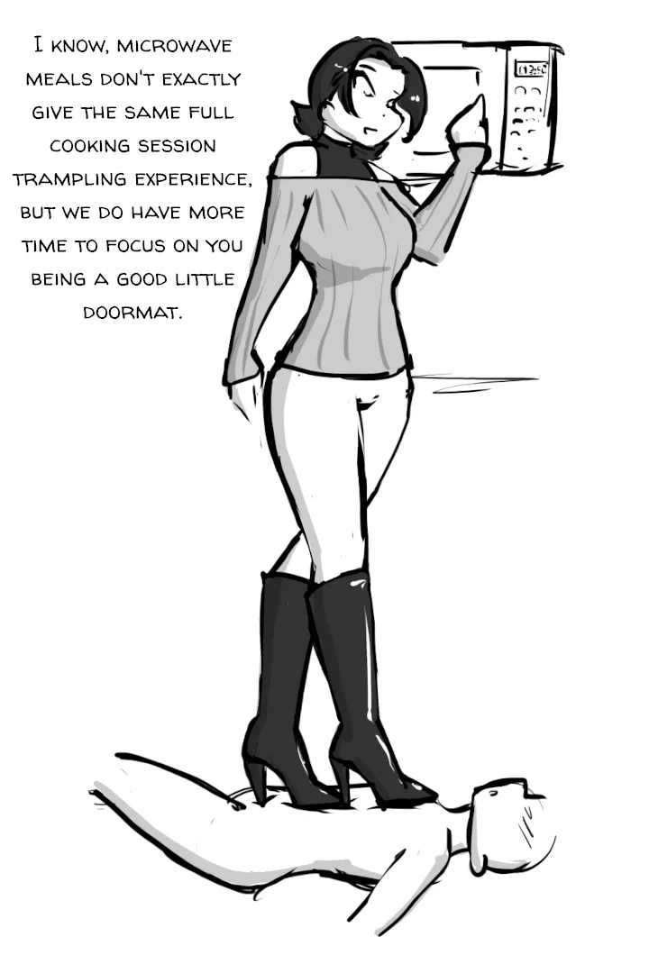 Some people cook for hours.