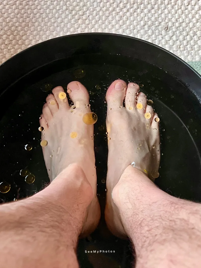 Taking care of my feet 