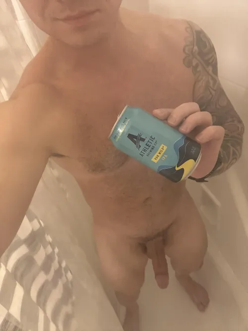 Three more days of being on call. Enjoying another non-alcoholic brew tonight. Athletic Brewing Co. Run Wild IPA. This might be my favorite NA. Happy almost Friday!