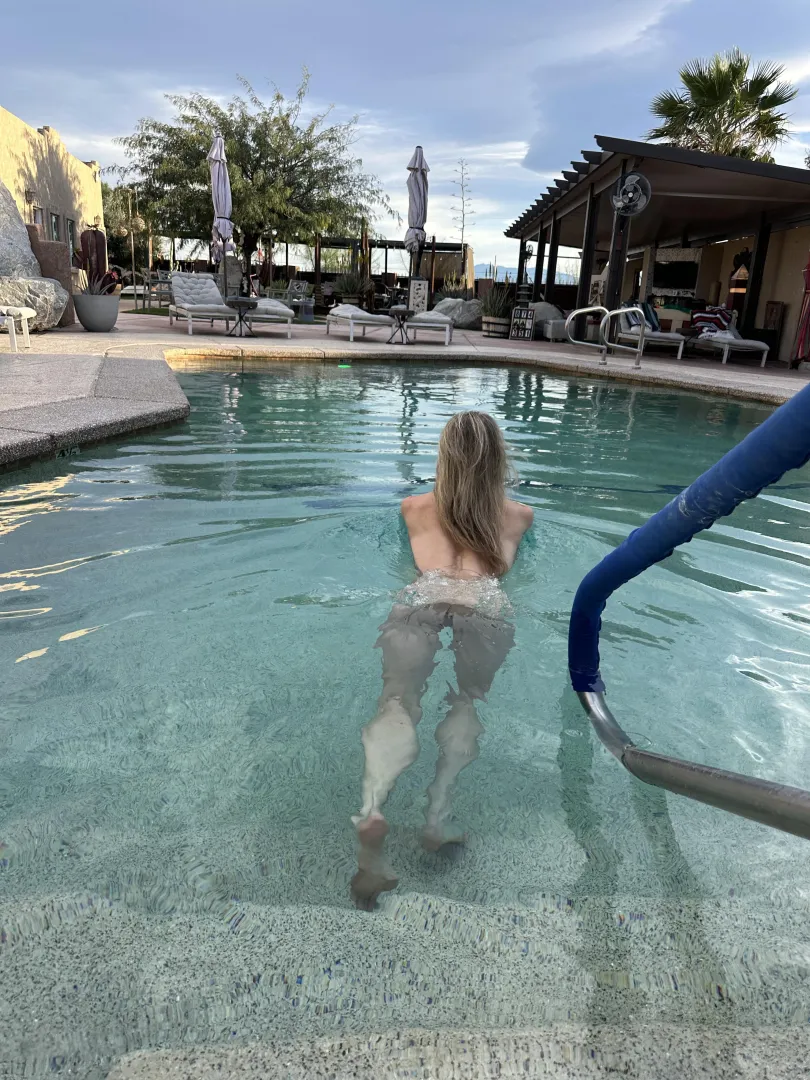 Who wants to be my pool boy? (F)