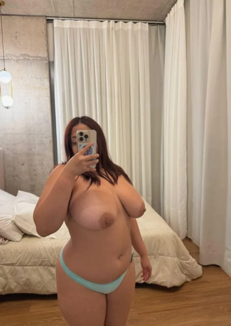 Would you let a fat girl bounce on you face and cock?