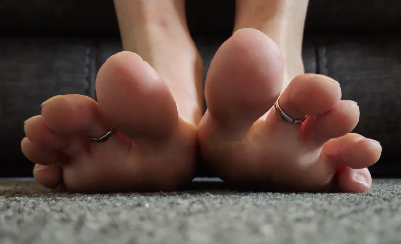 You are just a tiny little chastity bug. Don't disturb me, or I will crush you with my toe