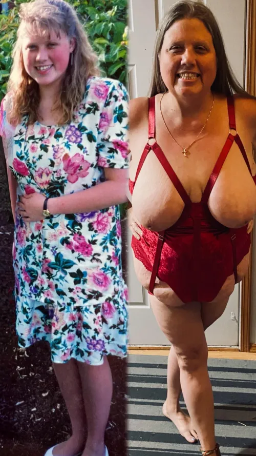 18yo Christian off to Church vs. 51yo MILF off to Fuck :-)