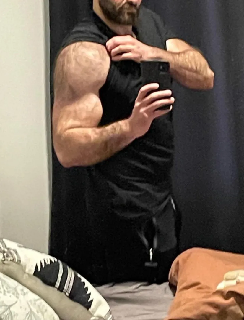 Arm days are paying off