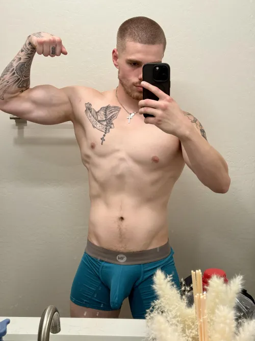 Been in the gym a lot recently, my ex said I needed it..