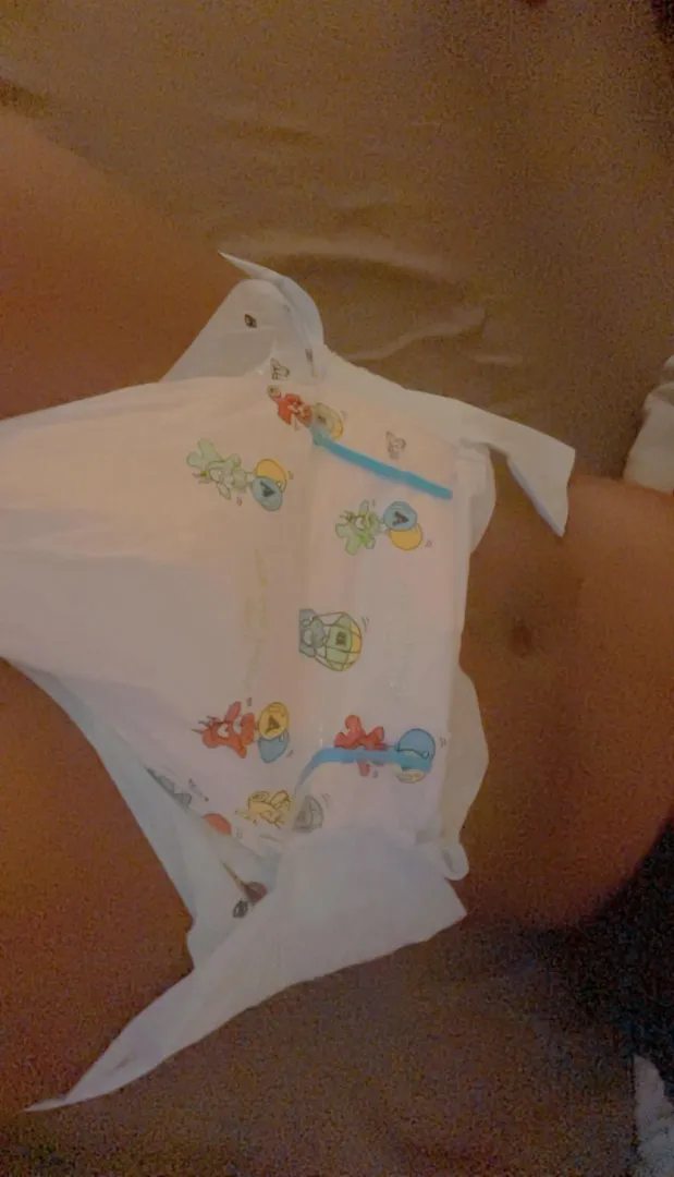 Day 3 of wearing diapers 