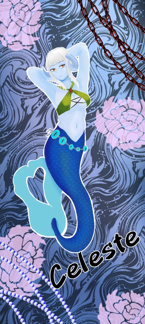 Did some art of my favorite huniepop Character and thought I'd share