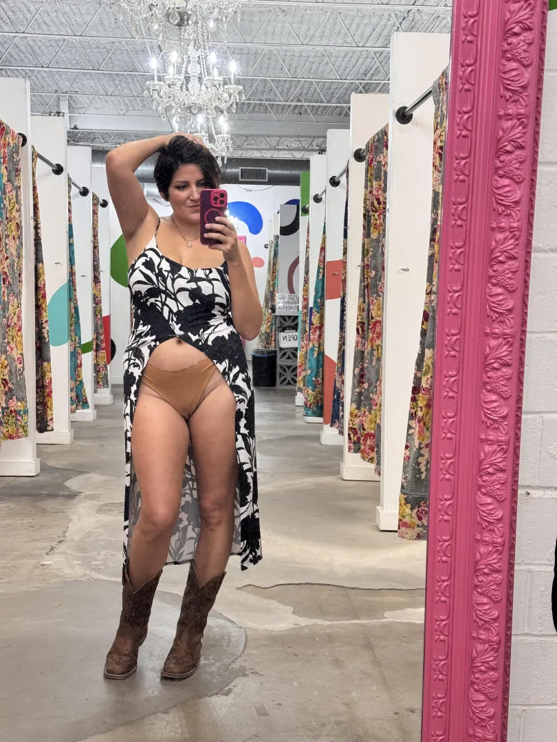 Dressing room selfie