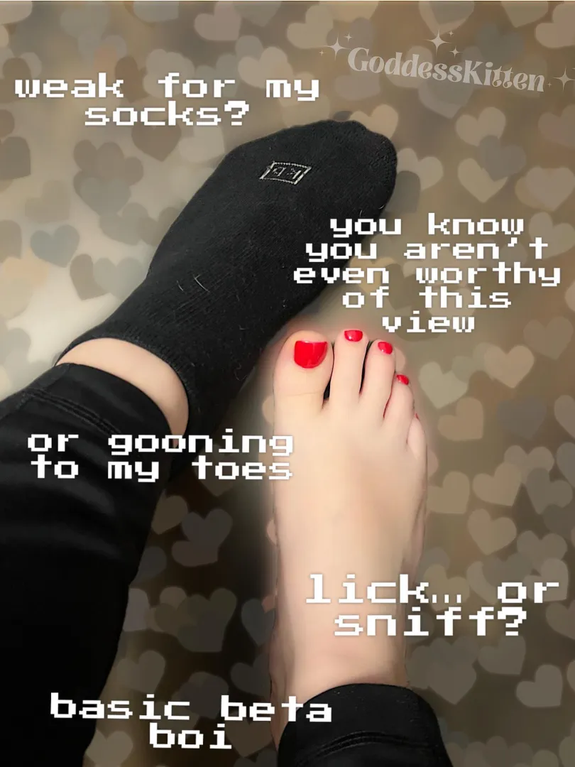 Each & every toe deserves worship