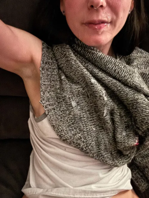 Ending hump day just how I like. Covered in cum