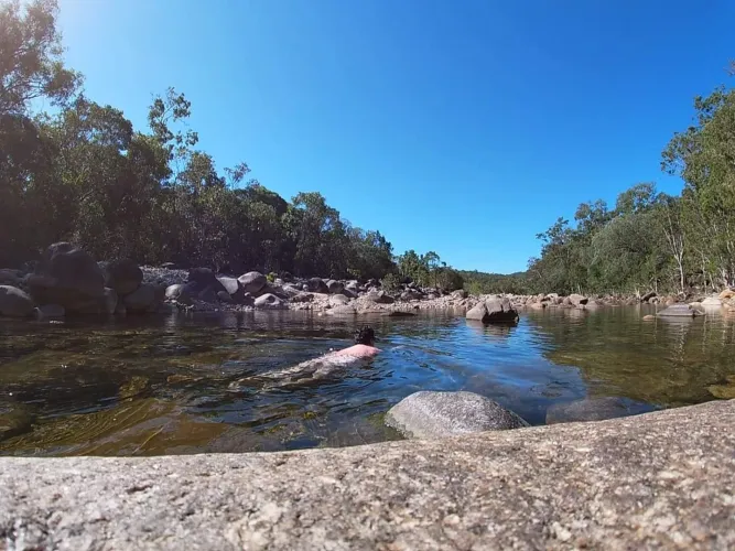 Enjoying off the beaten track