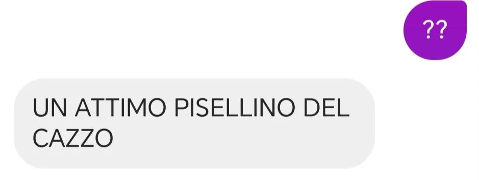 Hold on, fuc**ng tiny d*ck