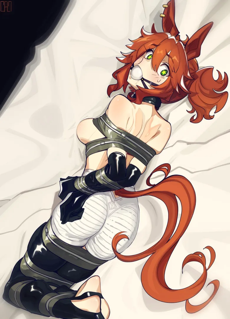 Looks like she's ready for the fun to start (caddo)