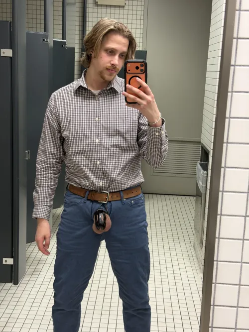 M26 - office public bathroom cage check. What next?