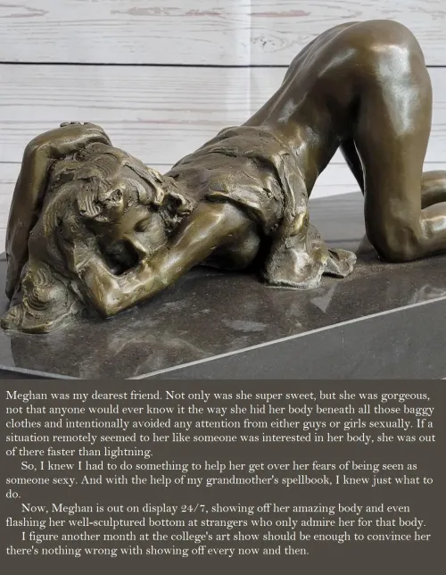 New Caption! Never Shy Again