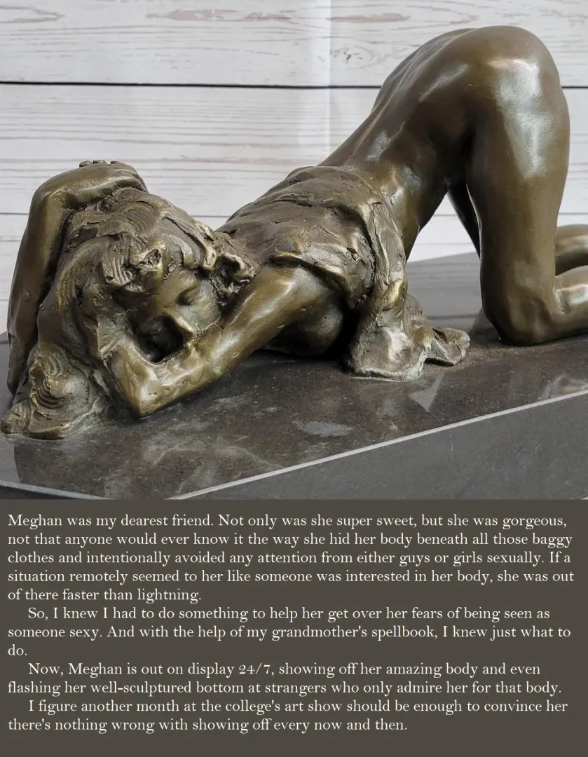 New Caption! Never Shy Again