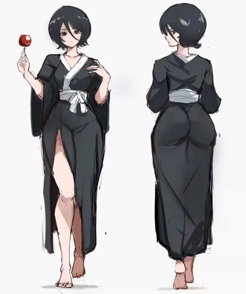 Rukia by rak_sp00nful