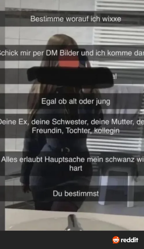Schickt los freundin mutter schwester egal 18+