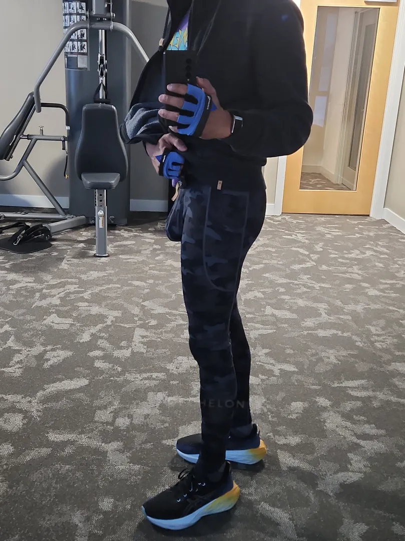 Sneaking some pics behind the runner.