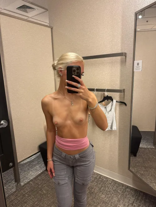 This mirror's about to see things your girlfriend can't handle