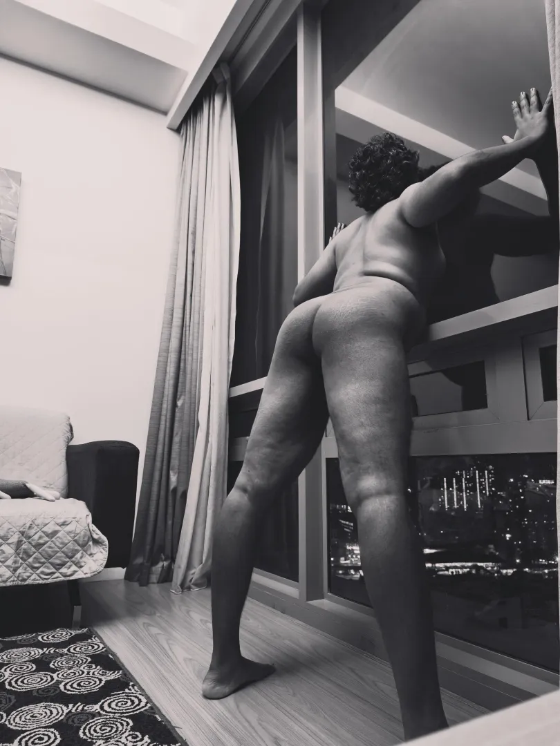 Wishing I was pounded here looking over the skyline