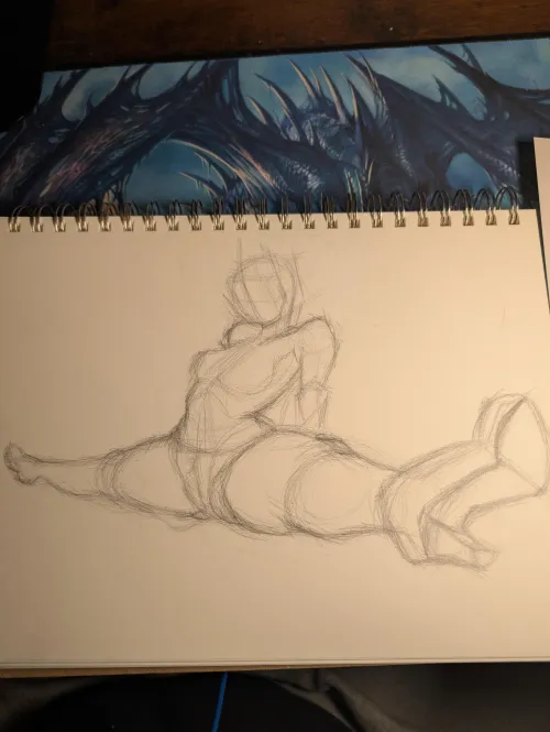 Working on a new piece