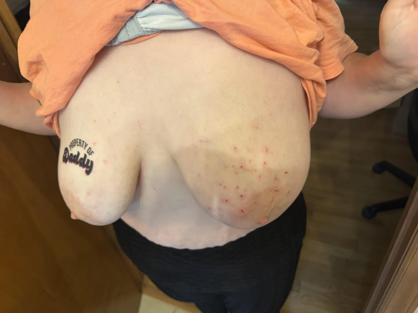 Working on the girls