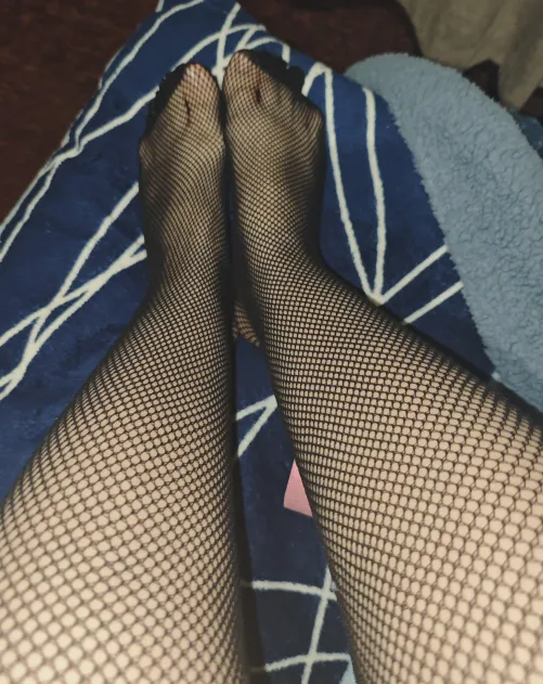 You know what's better than fishnets? Me in fishnets