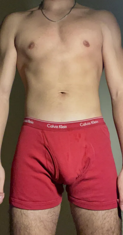 20 bi sweaty Calvin’s