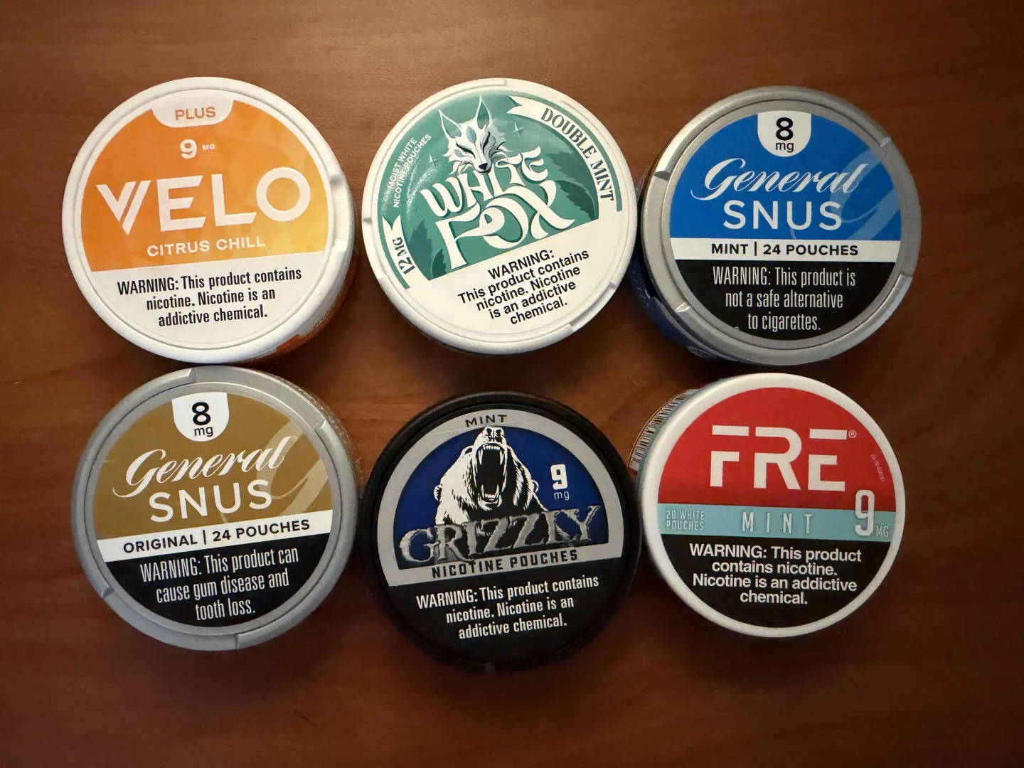 After 6 months of switching from smoking/vaping, these are my favorites