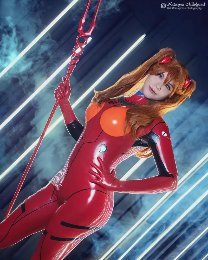 Catsuits cosplay ? Asuka Langley Latex