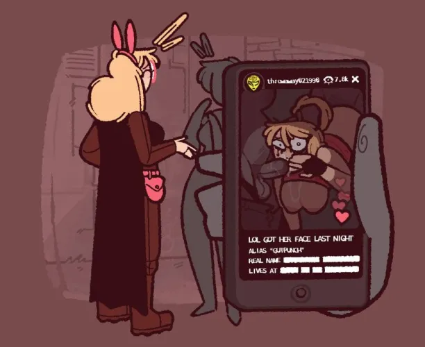 [F4A] you just got the new vigilante's personal info. Would it be a shame if anyone else got a hold of it too~