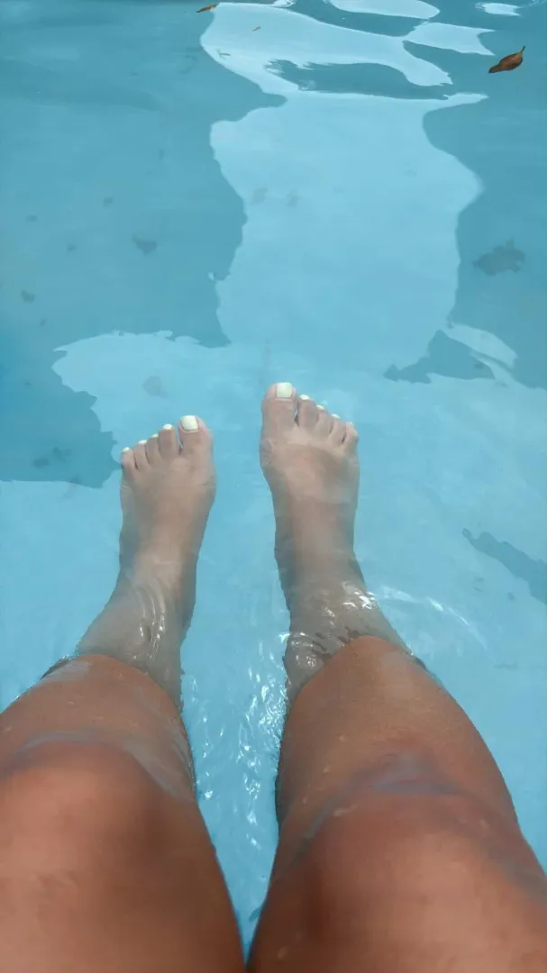 Getting these tiny feet wet. Wanna join