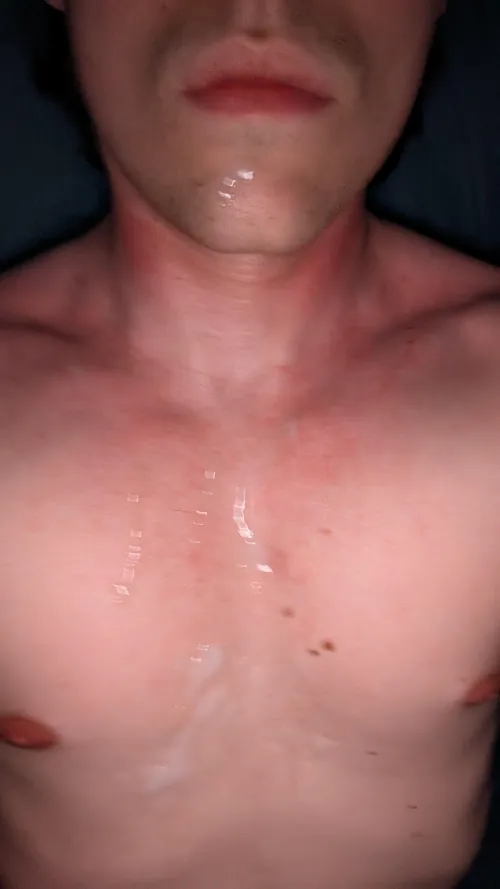 Have you ever kissed a man? Would you kiss me with cum on my face?