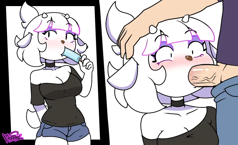 Hope you guys like my lamb OC! (VexTexel)