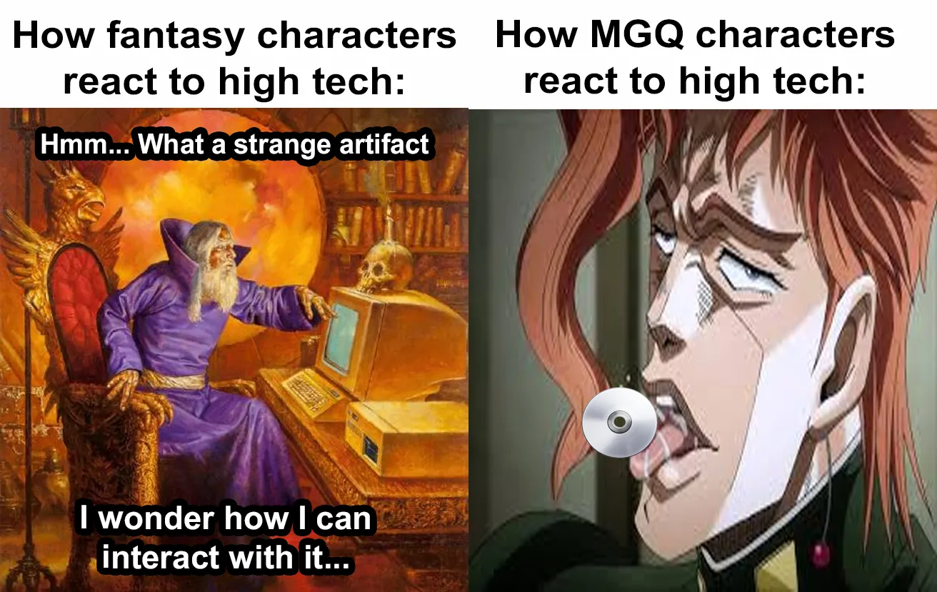 Is there a lore explanation how some monsters can read data from disks?