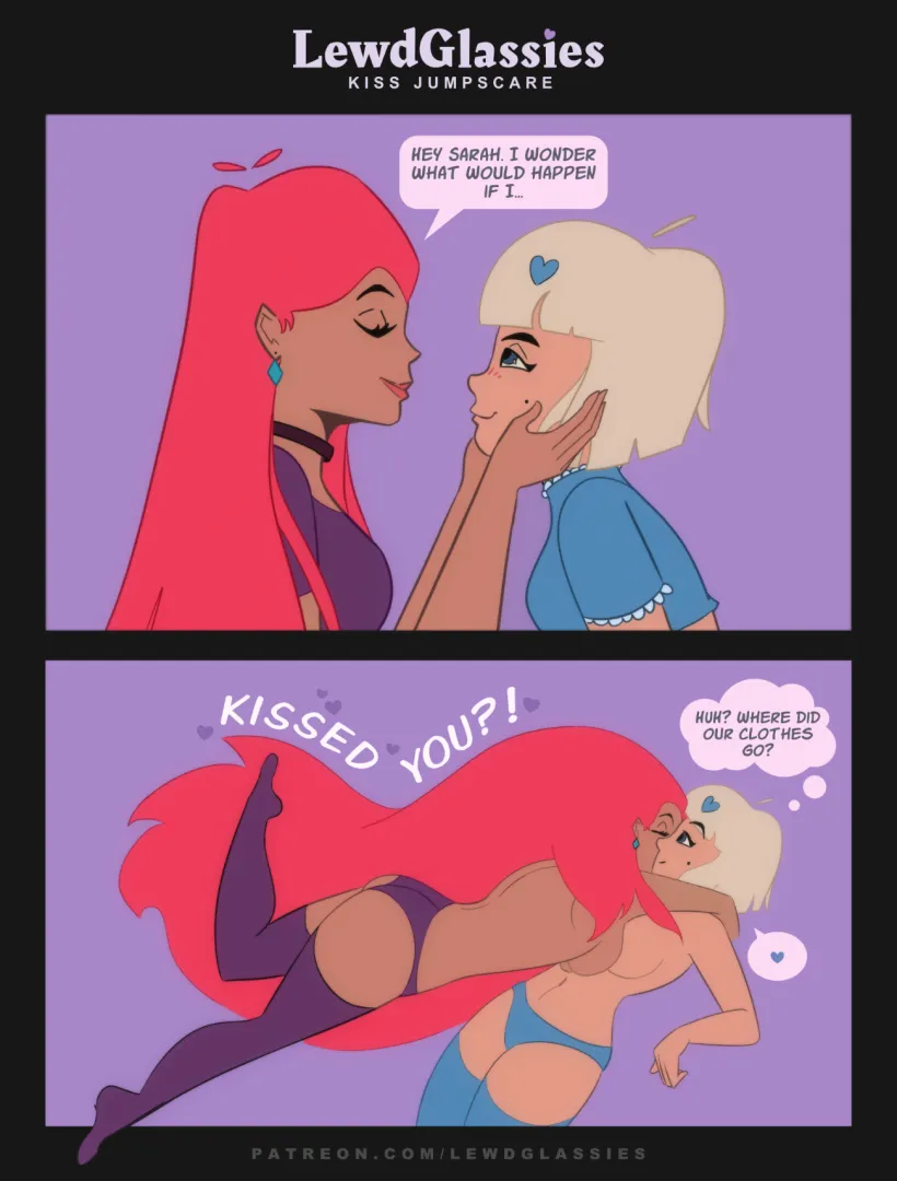 Kiss Jumpscare [OC] (LewdGlassies)