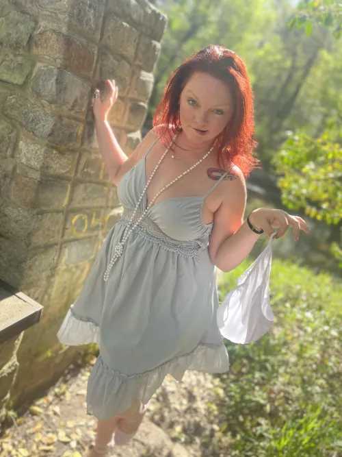 Mommy took her panties off