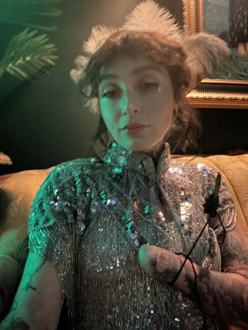 My favorite part about burlesque is taking my clothes off in front of an audience