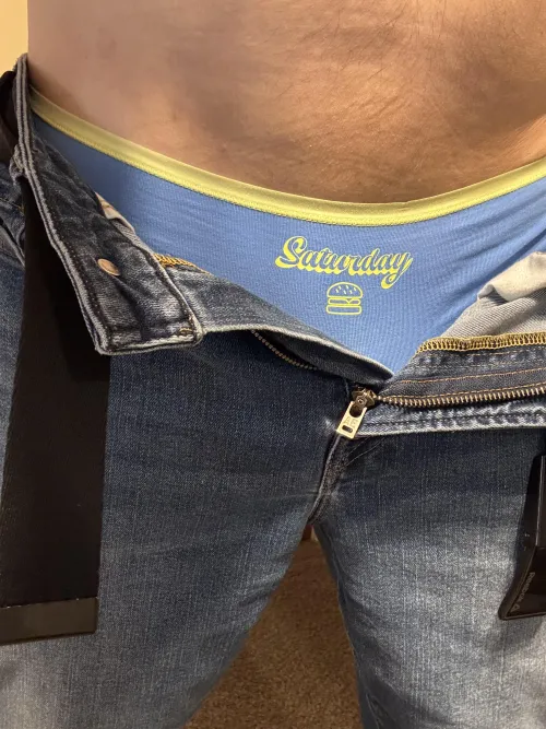 My Saturday panties 