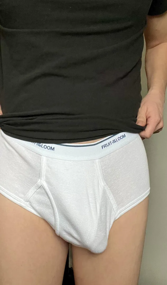 Never thought I’d be back in tighty whities post 30