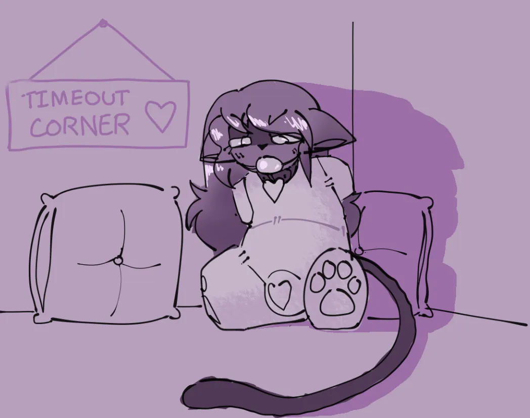 No Fair! (OC - artist: me) [transfem]