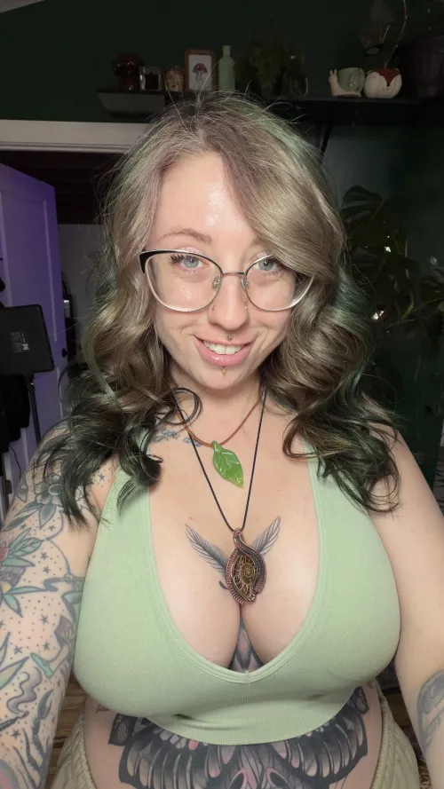 No makeup, just my tattoos