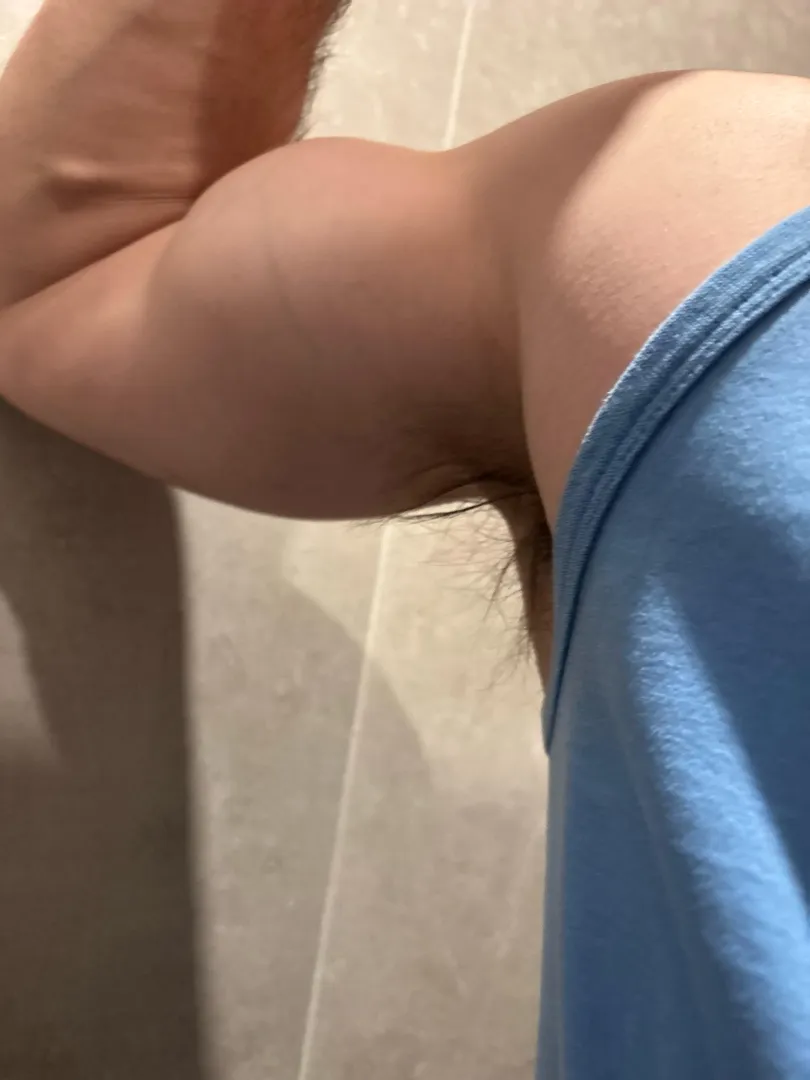 Post workout, no deodorant. They stink.